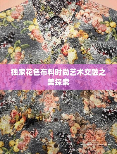独家花色布料时尚艺术交融之美探索