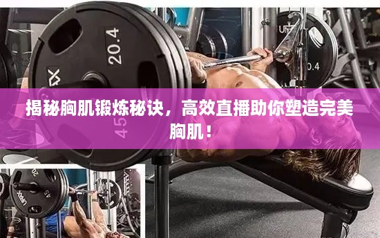 揭秘胸肌锻炼秘诀，高效直播助你塑造完美胸肌！