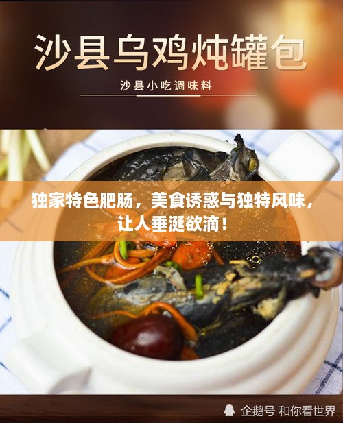 独家特色肥肠，美食诱惑与独特风味，让人垂涎欲滴！